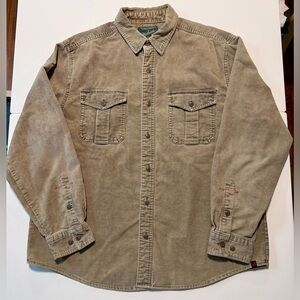 Woolrich Beige Corduroy Shirt